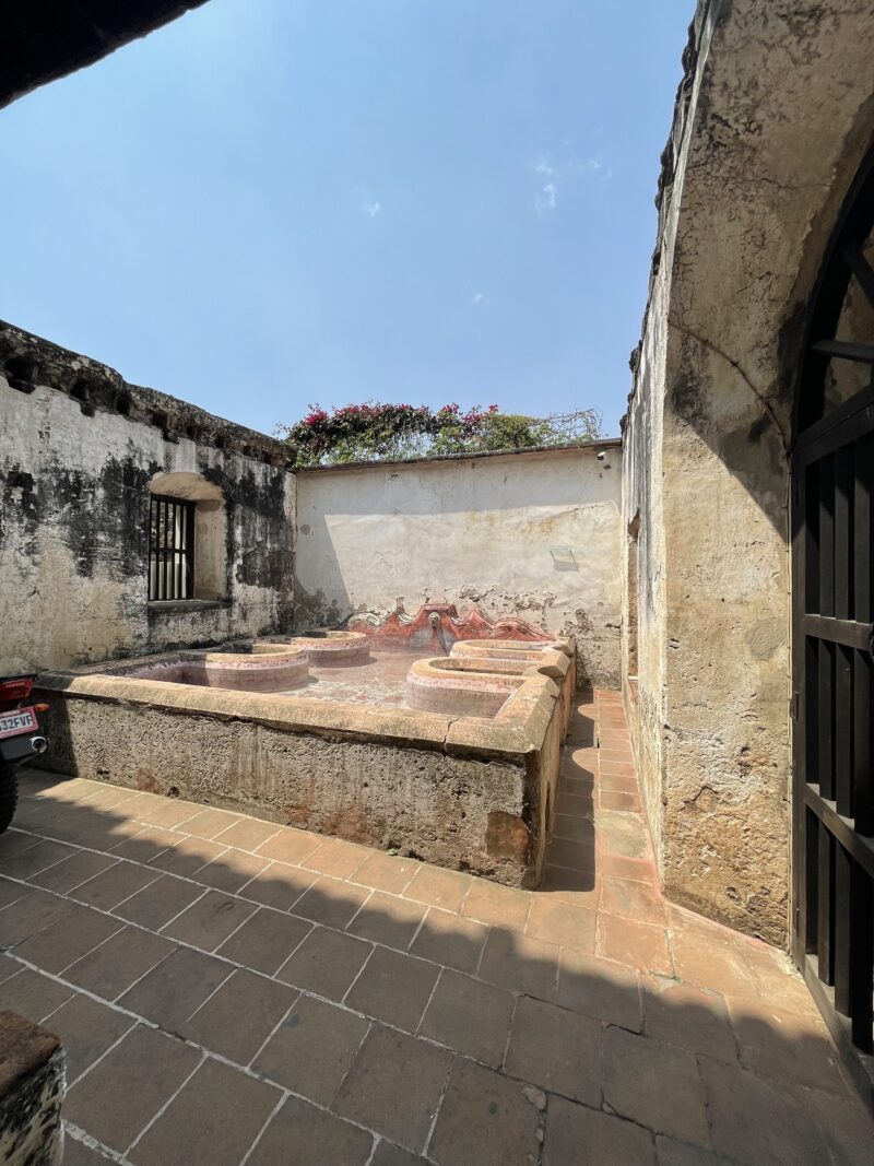 Hot baths at the convent. ANNE SURCHIN