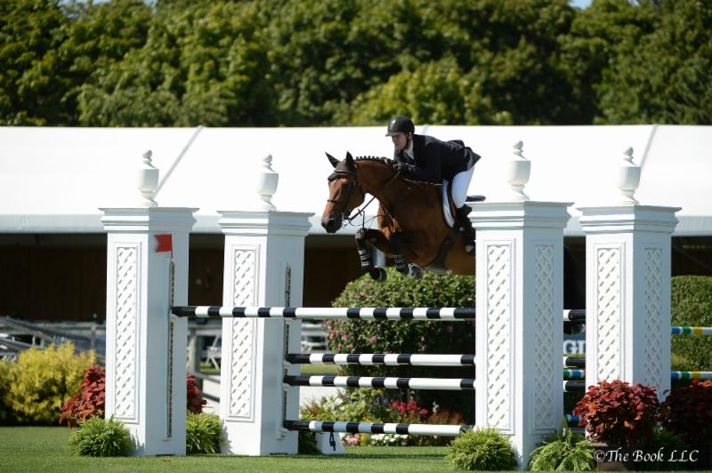 McLain Ward at the Hampton Classic on Sunday. Photo courtesy of Hampton Classic. 