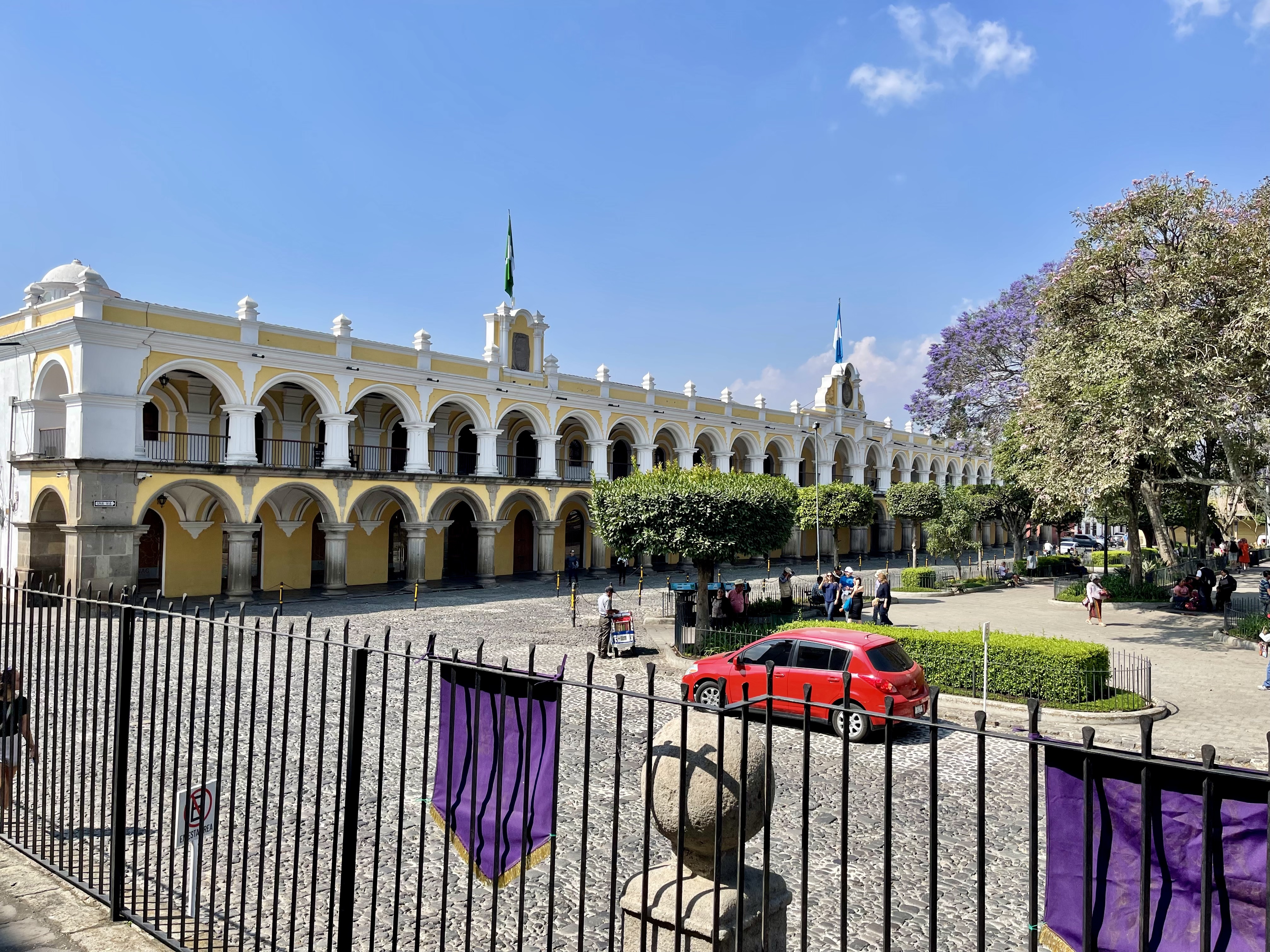 National Palace of Antiqua on Parque Central. ANNE SURCHIN