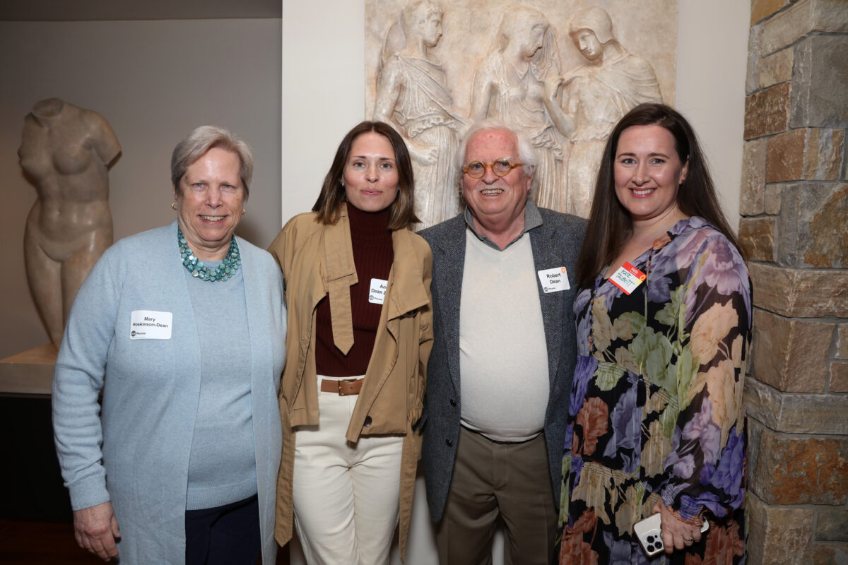 Mary Dean, Annie Dean, Robert Dean and Kate Talbott.  ROSSA COLE