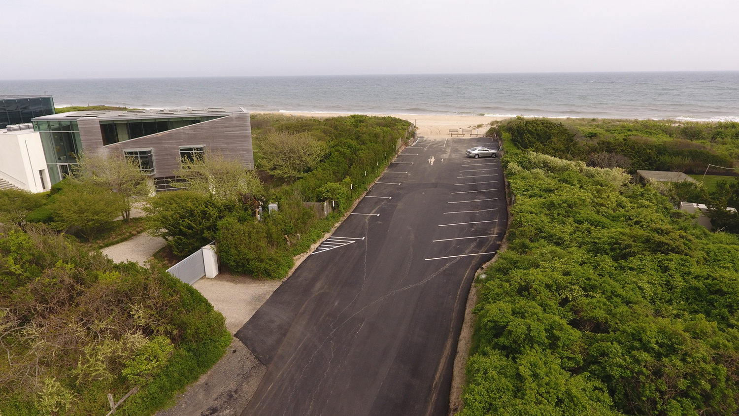 The installation of the power cable for the South Fork Wind Farm has been concluded and Beach Lane repaved, following a winter in which drilling equipment took up most of the street.