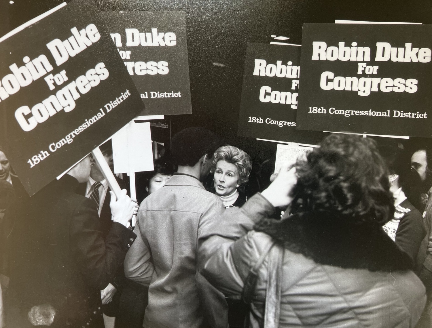 Robin C. Duke during her run for Congress. COURTESY BIDDLE DUKE