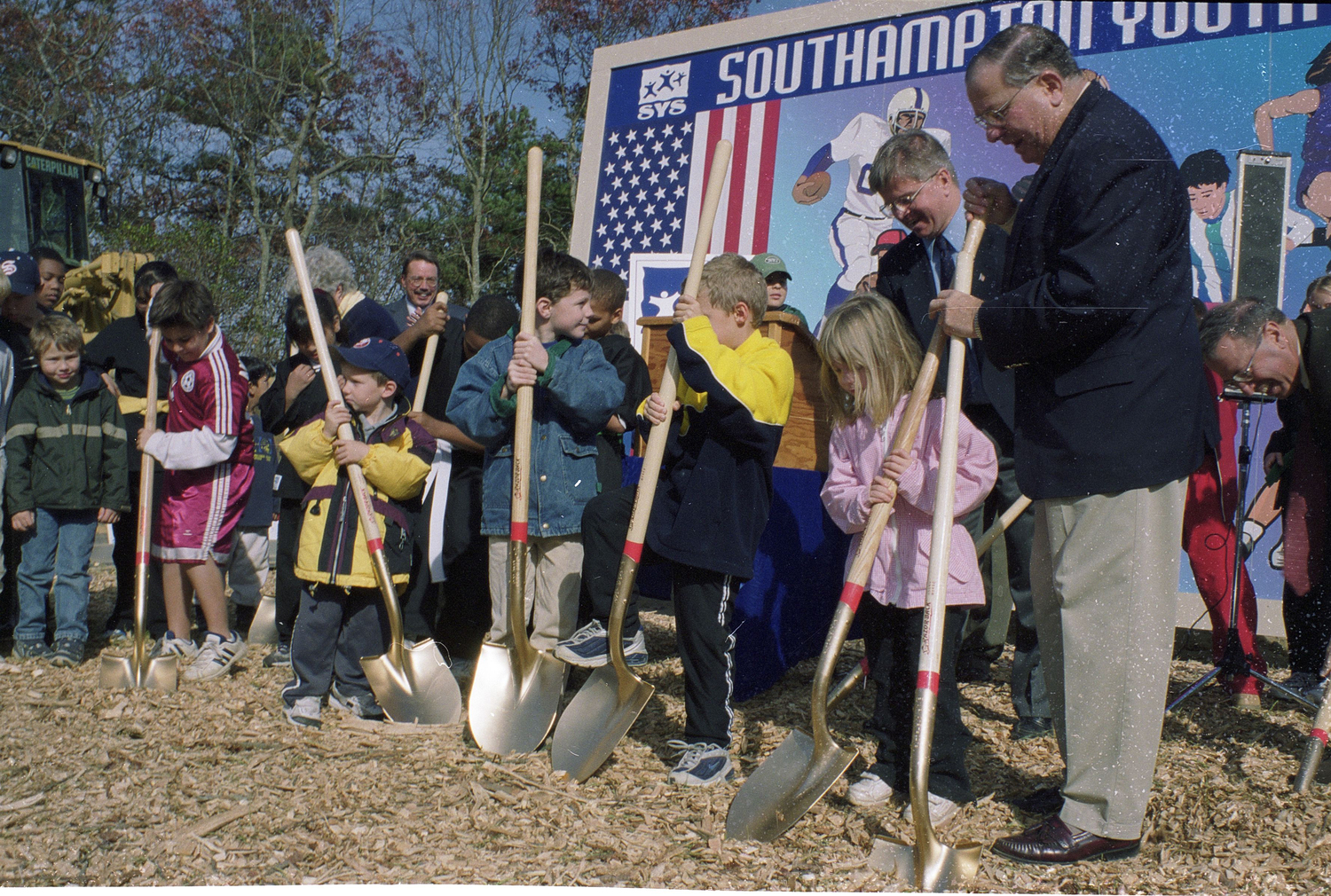 Ground was broken at SYS in November of 2001.  FILE PHOTO