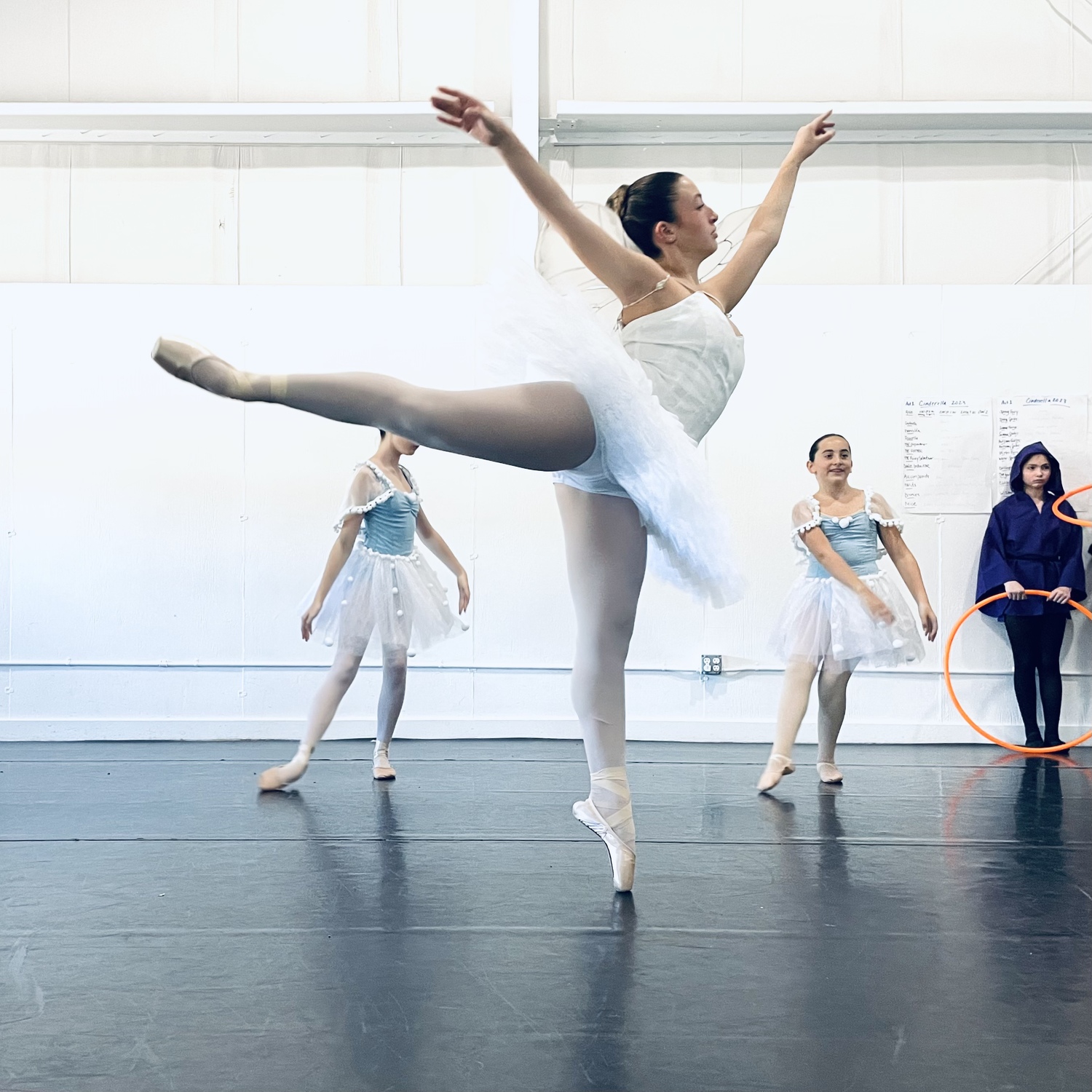 HBTS students during a recent dress rehearsal of 