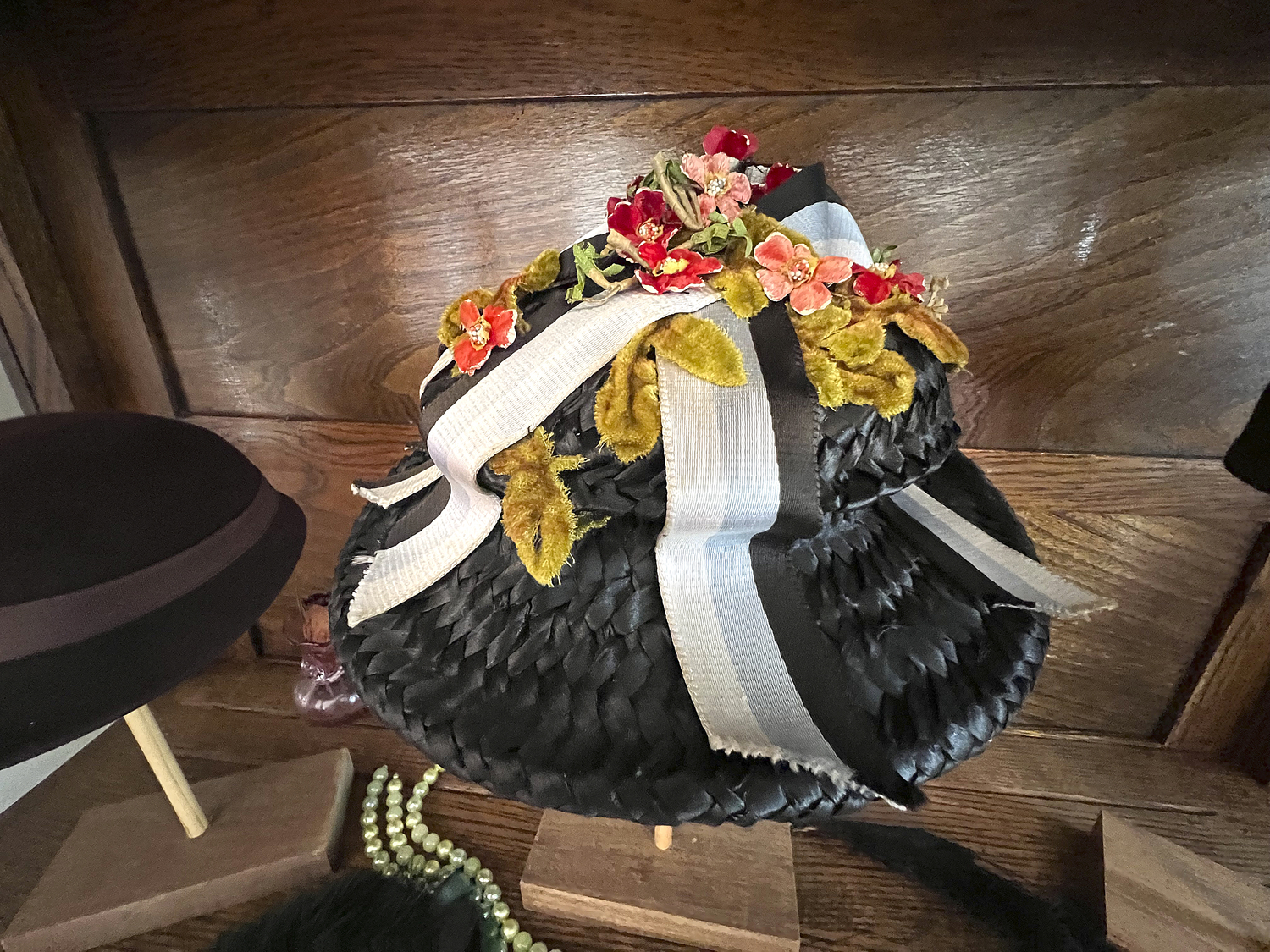 An original Lyzon hat.   DANA SHAW