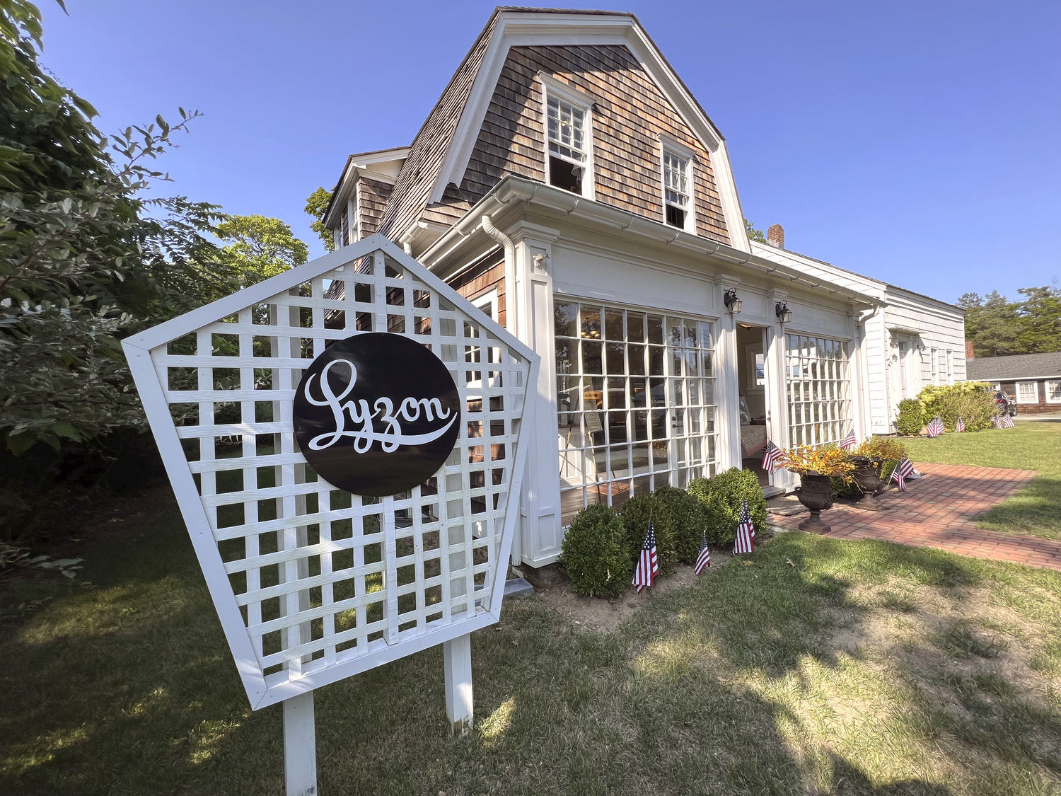 The Lyzon Hat Shop in Hampton Bays.  DANA SHAW