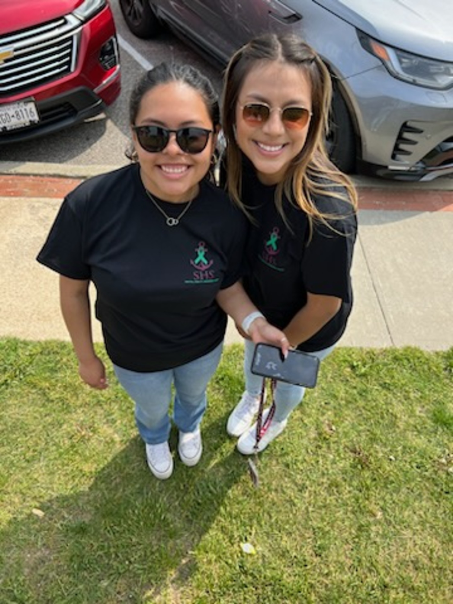 Vanessa Reyes, left, and Danna Game-Perez.