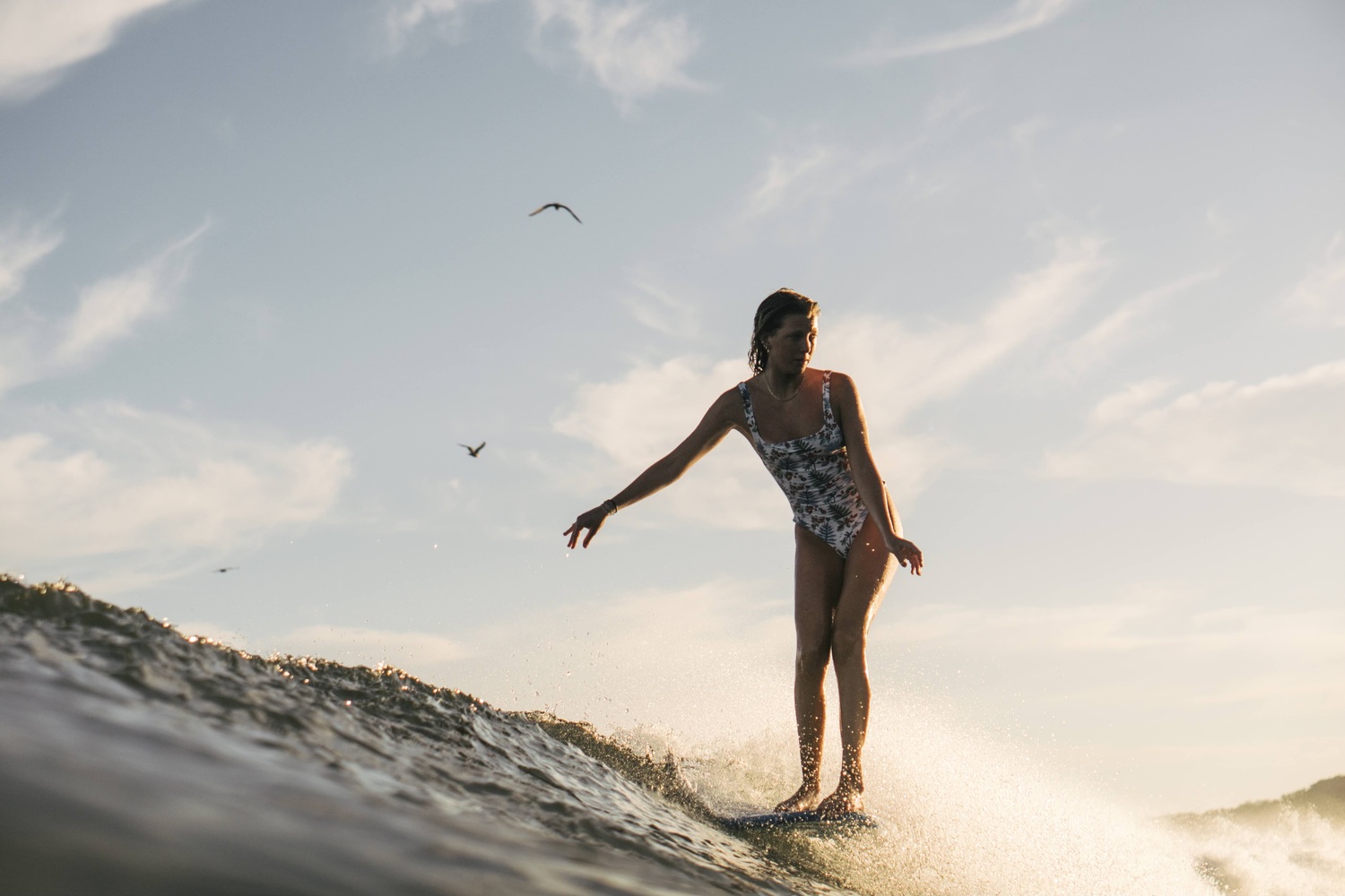 Montauk resident Chloe Coleman said she originally thought longboards were 