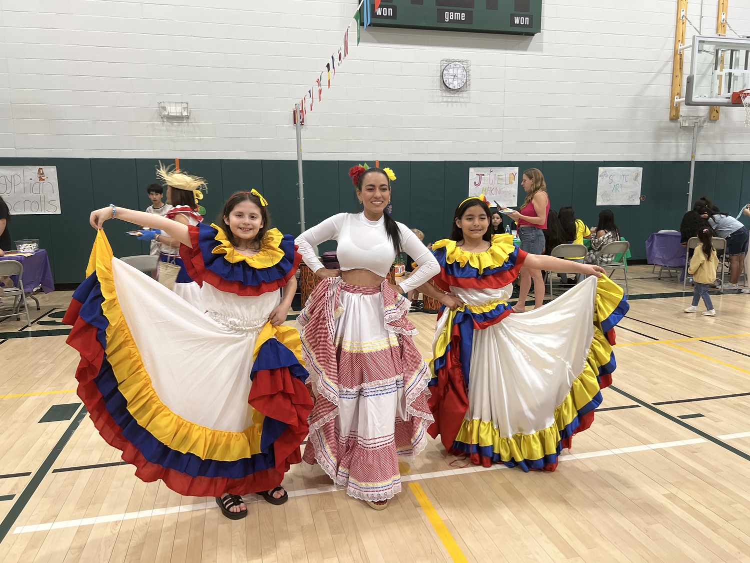 To celebrate the diversity of the school community Springs School recently staged its annual World's Fair. COURTESY SPRINGS SCHOOL