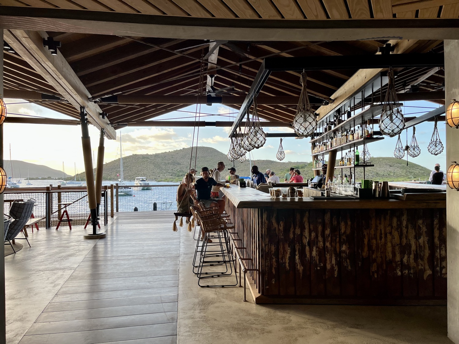Saba Rock, an island hotel that opened in the 1960s. Hannah Selinger photo