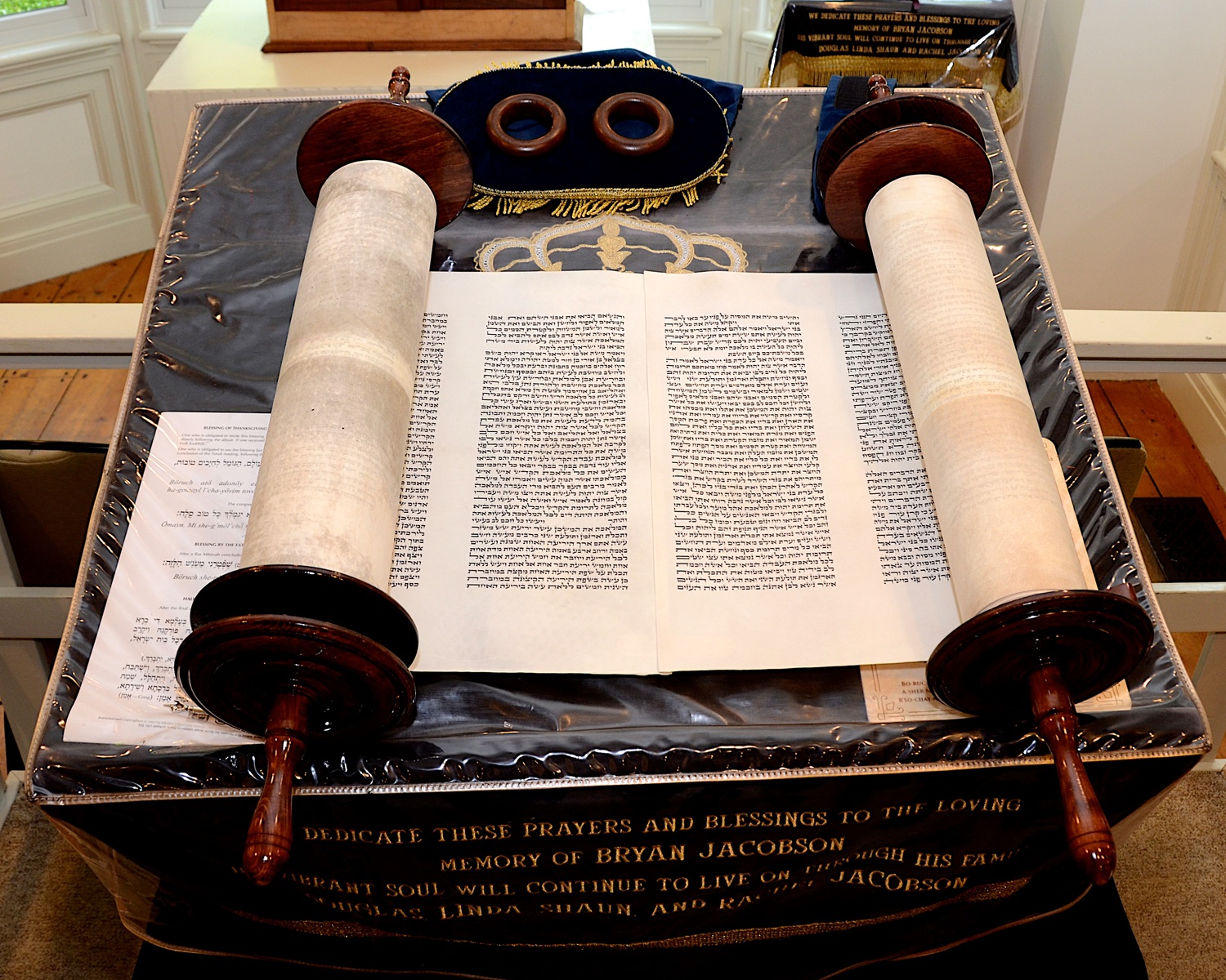 The Torah. KYRIL BROMLEY