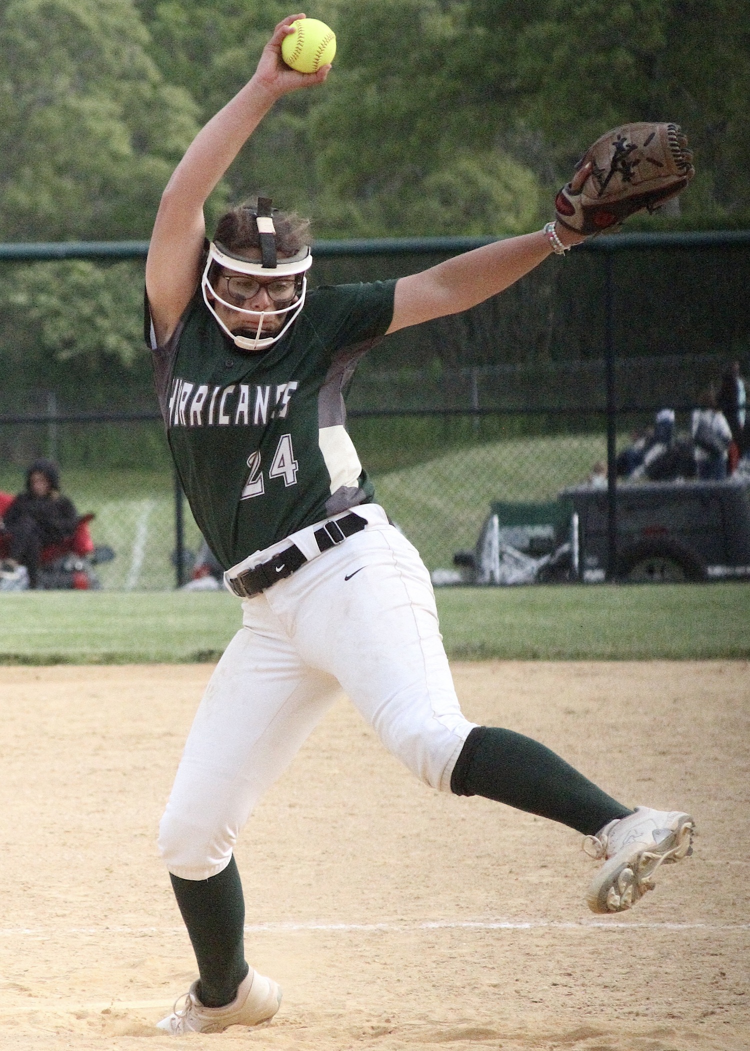 Starting pitcher Addison Celi tossed 10 strikeouts over seven innings. DESIRÉE KEEGAN