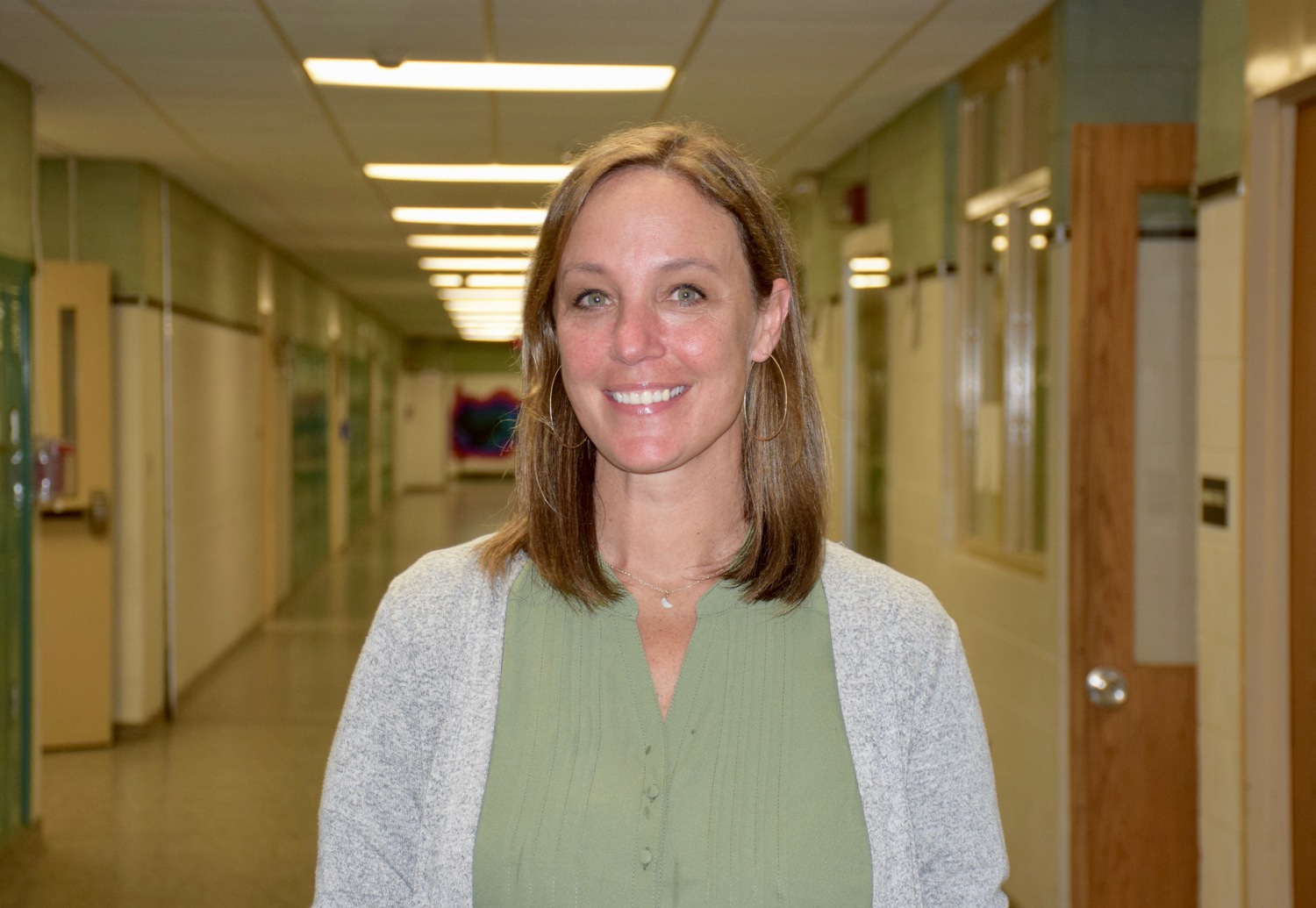 Westhampton Beach High School science research teacher Dr. Dianna Gobler has been named the recipient of the Suffolk Science Teachers Association of New York State High School Teacher of the Year Award. COURTESY WESTHAMPTON BEACH SCHOOL DISTRICT