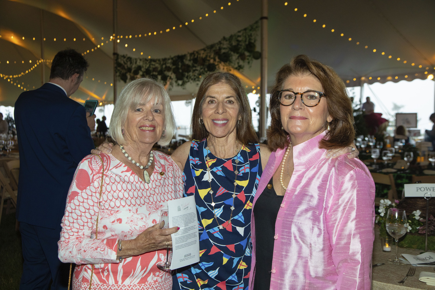 Committee Members Hanne Manker, Janis Grim and Tina Powers.