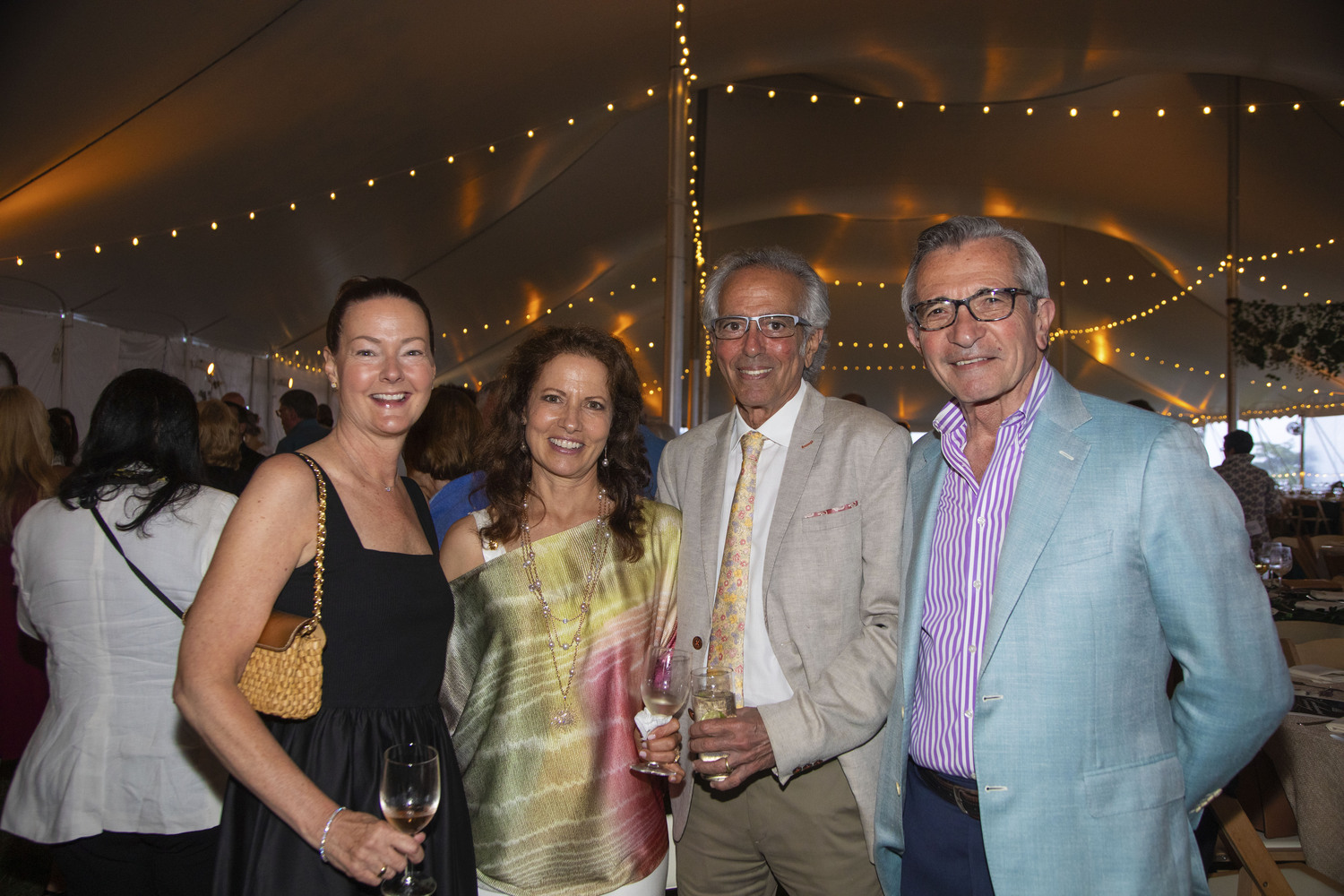 Betty Ann and Tony Catanzaro with Enzo and Cathy Morabito.