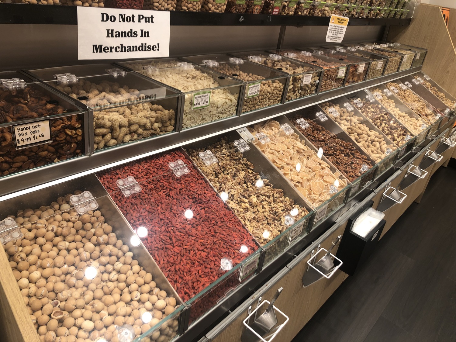 If you’re in the city, The Nut Factory has five locations that offer an endless variety of nuts, dried fruits, candy treats and a big selection of dried spices.  JENNY NOBLE