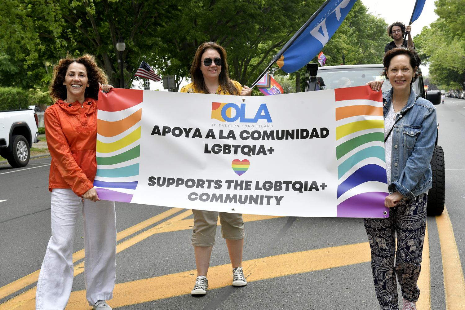 The second annual Hamptons Pride Parade was held in East Hampton on Saturday.    DANA SHAW
