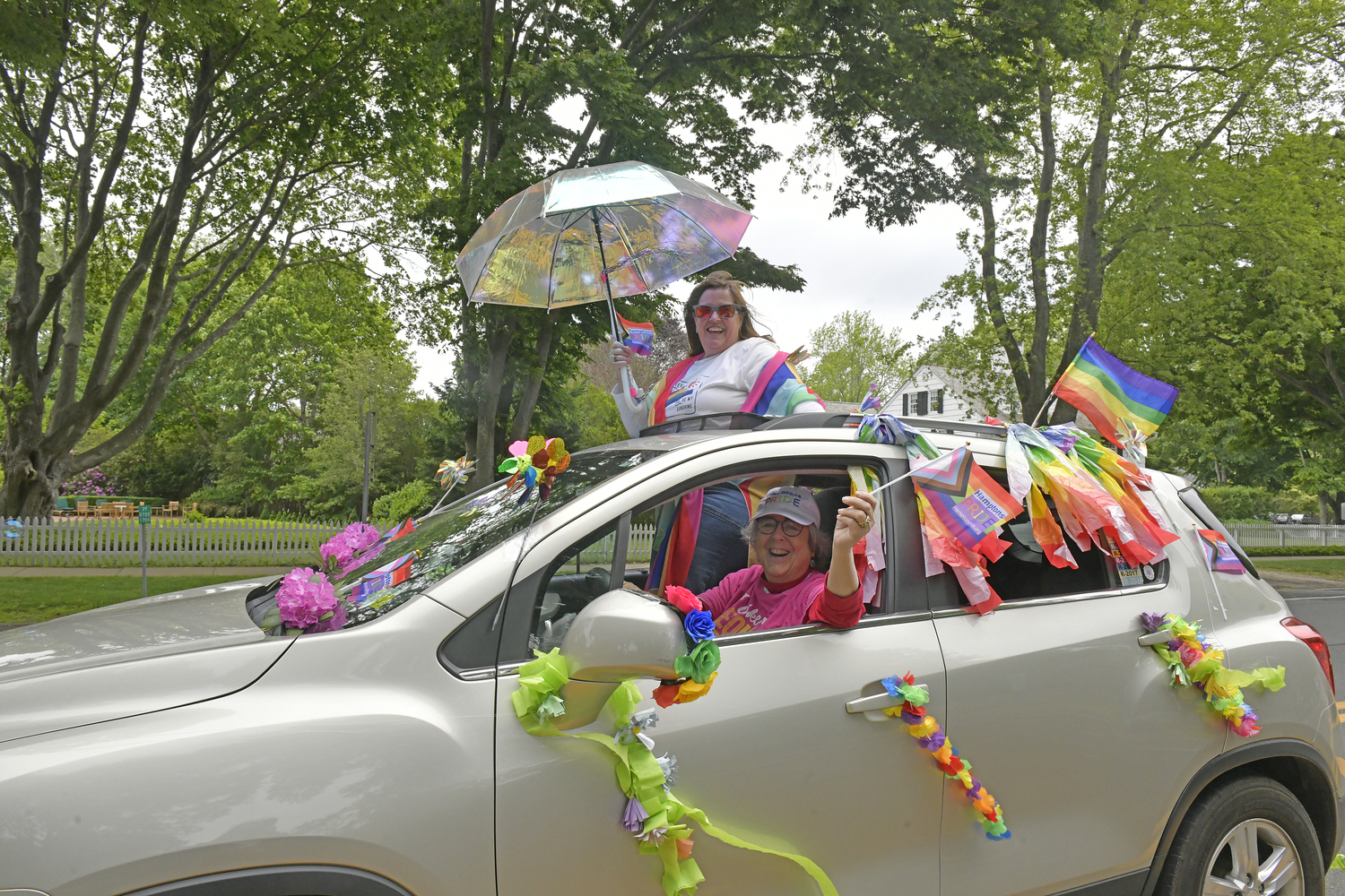 The second annual Hamptons Pride Parade was held in East Hampton on Saturday.    DANA SHAW