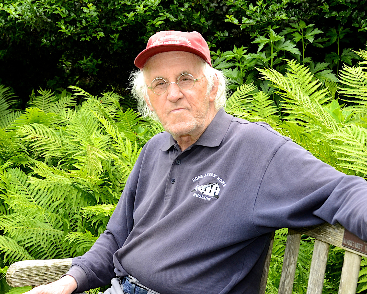 East Hampton Town Historian Hugh King at Home Sweet Home.  KYRIL BROMLEY