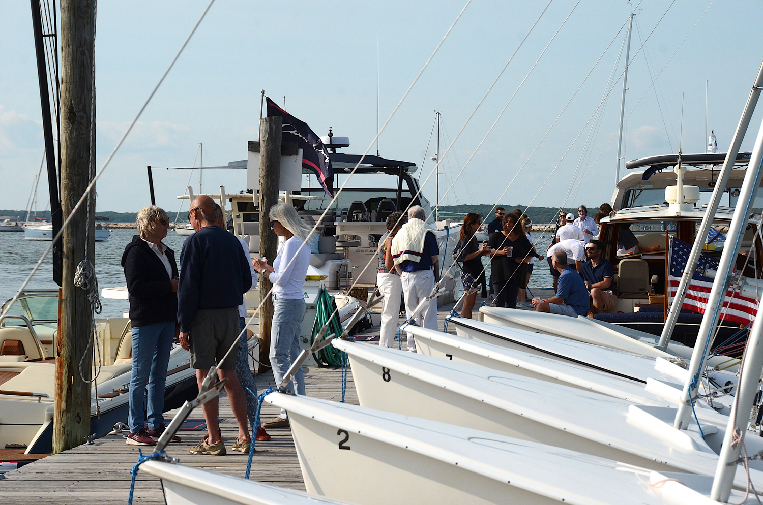 The Spotlight on Boating Launch Party and Trade Show at the Breakwater Yacht Club in Sag Harbor on Thursday, June 15.