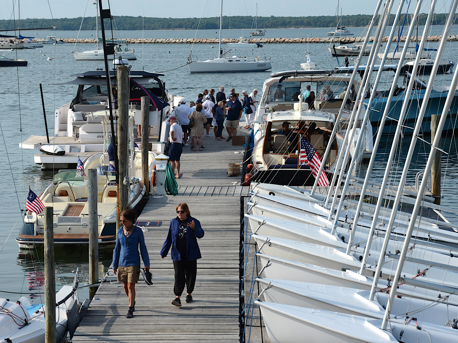 The Spotlight on Boating Launch Party and Trade Show at the Breakwater Yacht Club in Sag Harbor on Thursday, June 15.