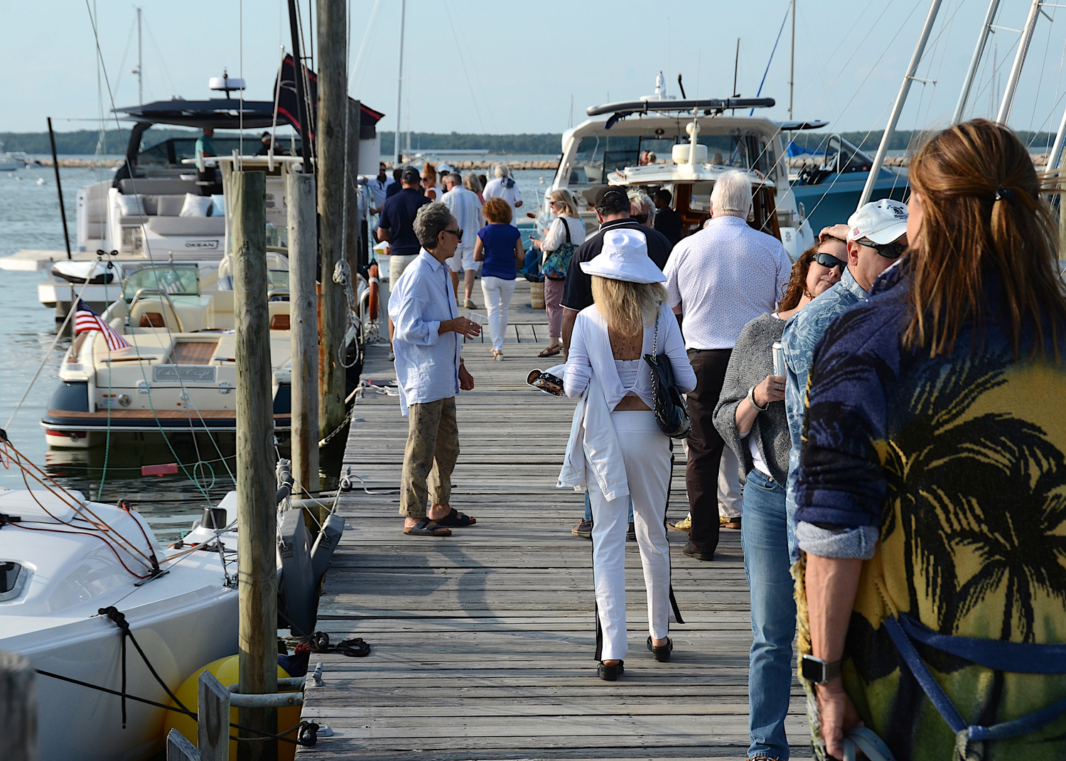 The Spotlight on Boating Launch Party and Trade Show at the Breakwater Yacht Club in Sag Harbor on Thursday, June 15.