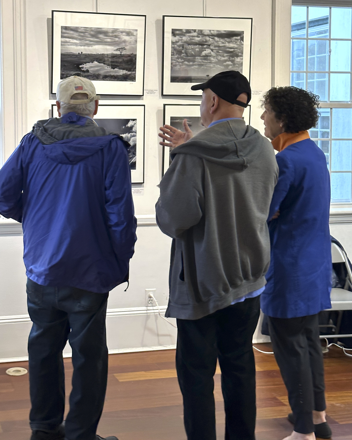 Guests at the East End Photographers Group Spring Photography Exhibition, which ran June 3 to 11 at Ashawagh Hall in East Hampton. COURTESY EEPG