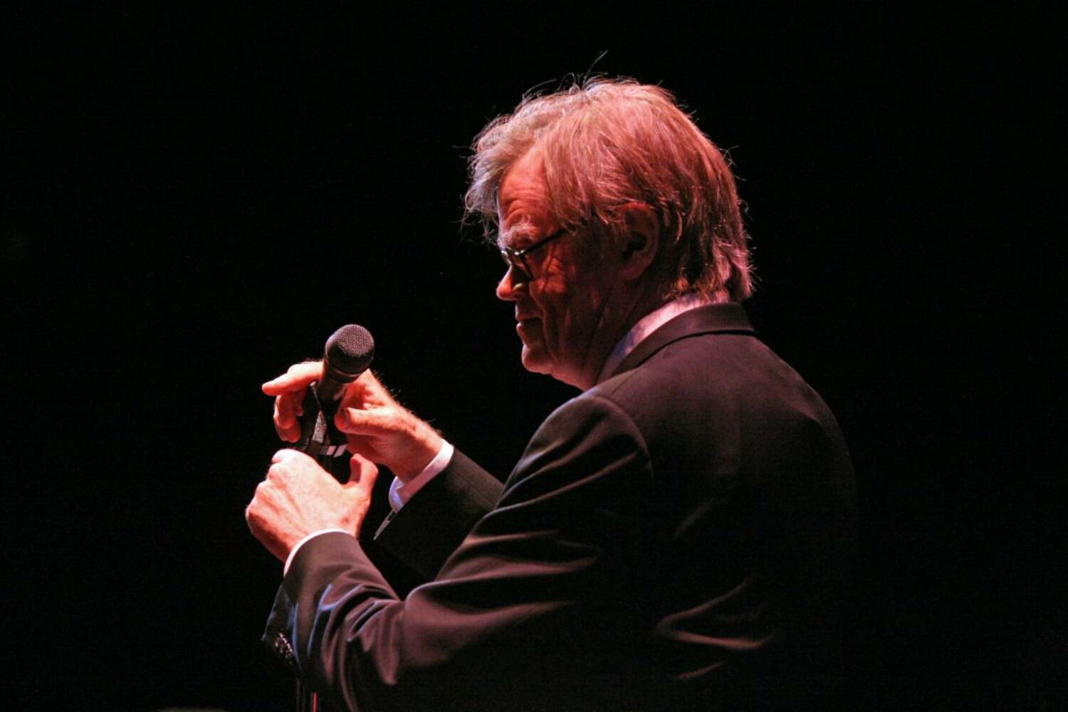 Garrison Keillor performs at Suffolk Theater on August 2. COURTESY THE SUFFOLK