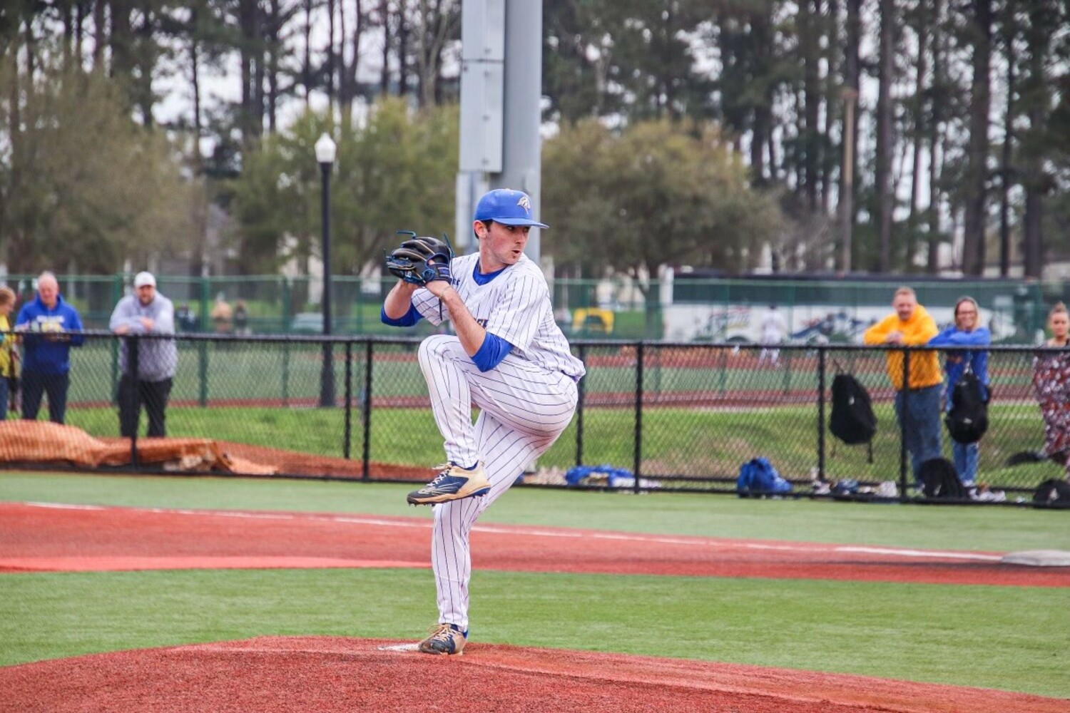 Michael Gatti put up some good numbers at the University of New Haven this past spring and Southampton manager Rob Cafiero is excited to have him as part of his pitching staff this summer.   NEVA BOSTIC