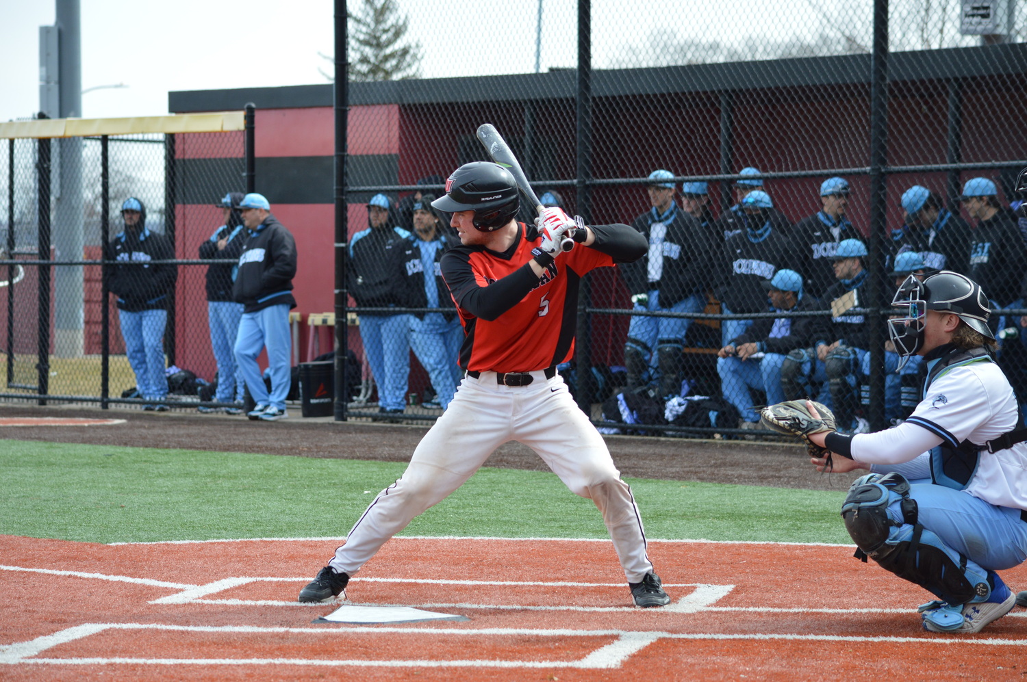 Ty Gilligan had a good spring at the plate for Dominican.   COURTESY DOMINICAN UNIVERSITY