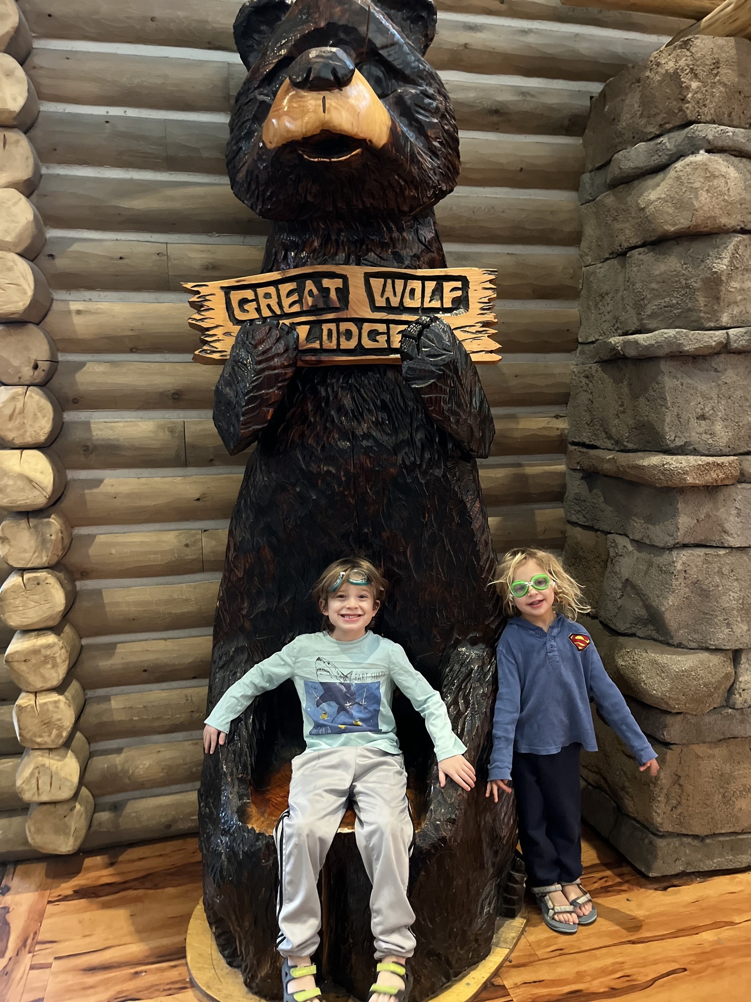 Kids can be kids at Great Wolf Lodge. Hannah Selinger photo