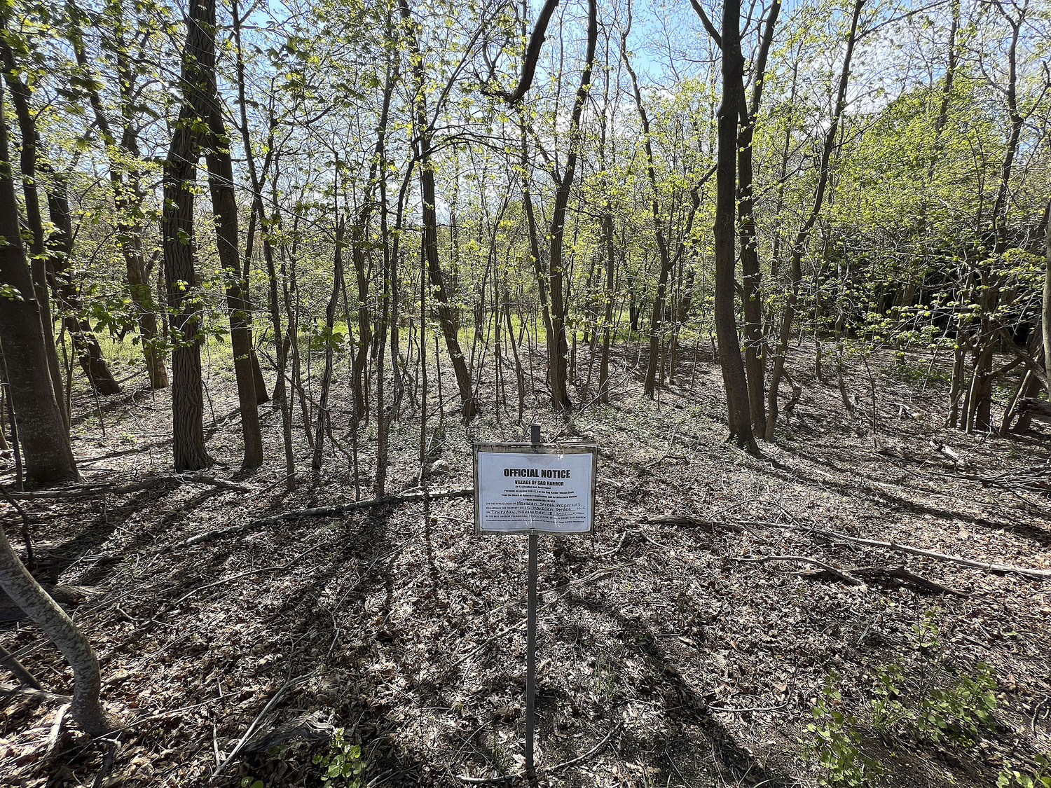 The Marsden property in Sag Harbor.   DANA SHAW