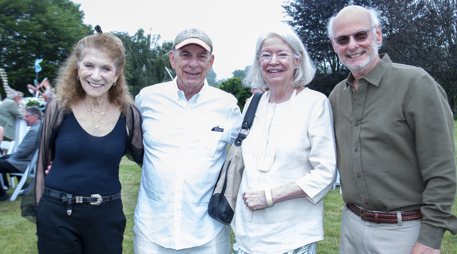 Julie Ratner and Sam Eskenazi with Christine and Randall Blank.