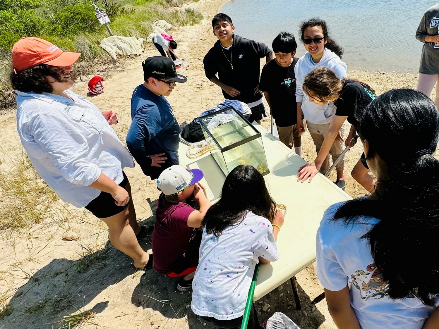 Tuckahoe School sixth graders recently engaged in fun yet educational activities during a three-day outdoor field trip. COURTESY TUCKAHOE SCHOOL