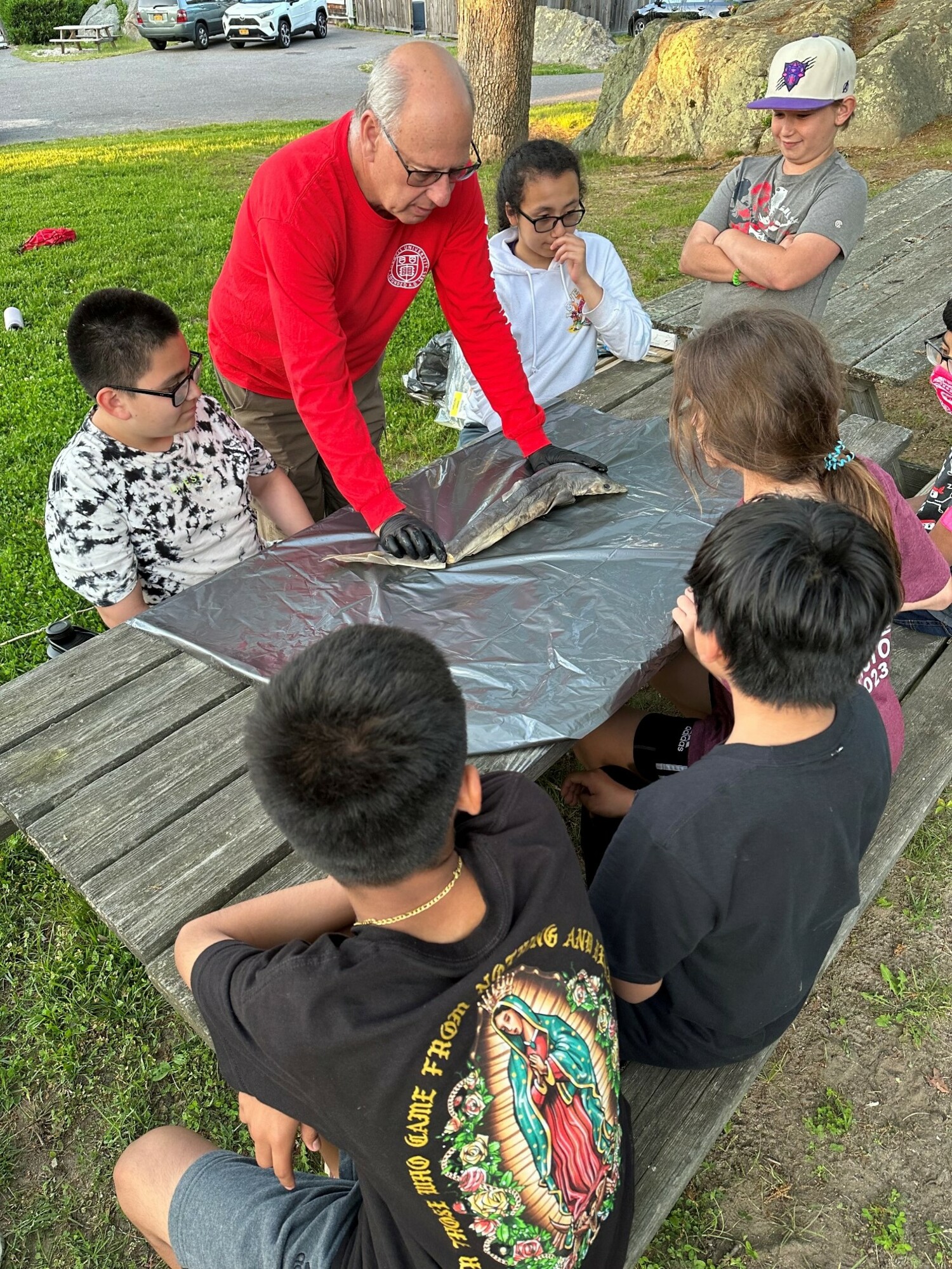 Tuckahoe School sixth graders recently engaged in fun yet educational activities during a three-day outdoor field trip. COURTESY TUCKAHOE SCHOOL