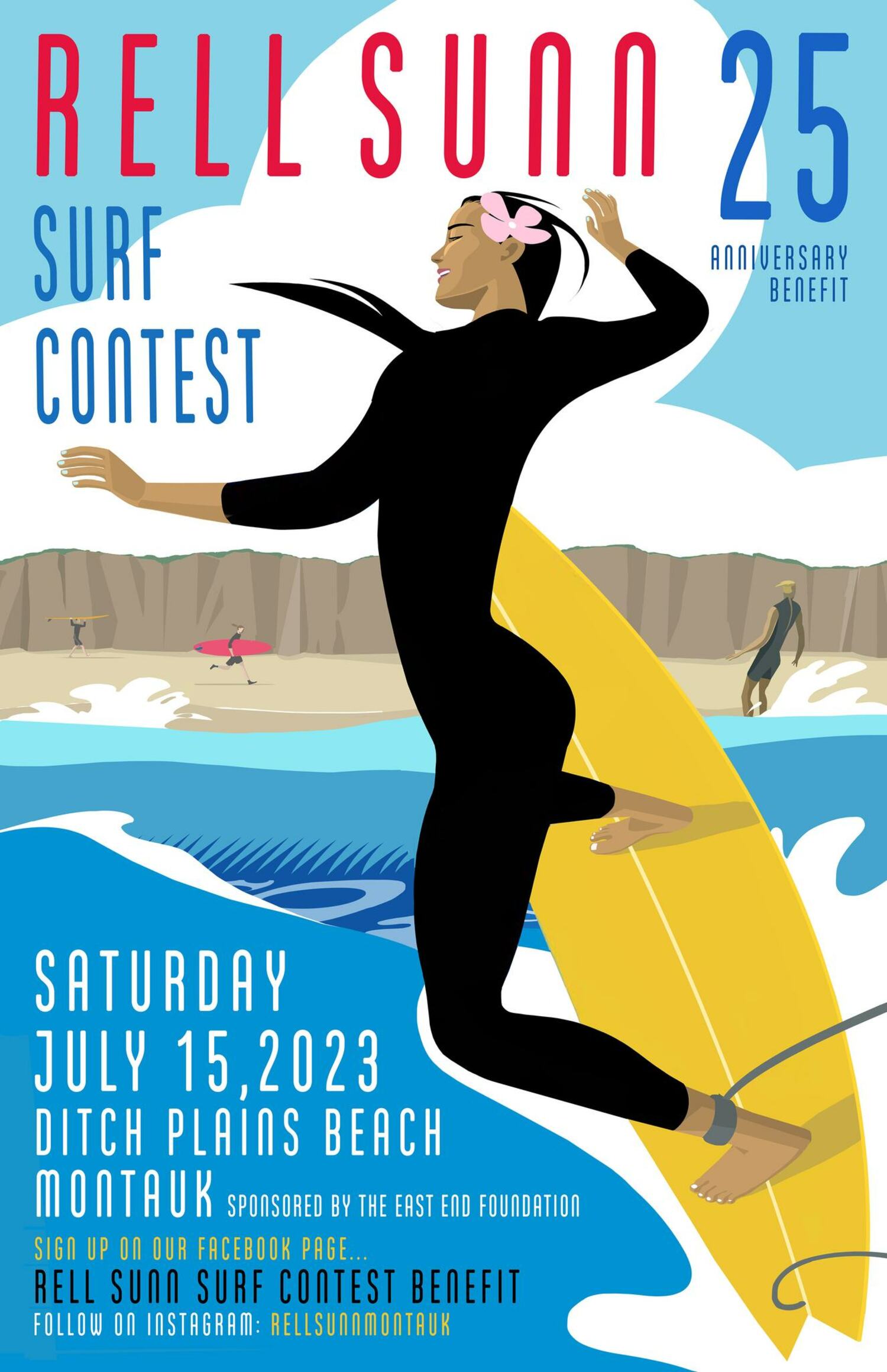 The 25th annual Rell Sunn Surf Benefit and Contest is July 15.
