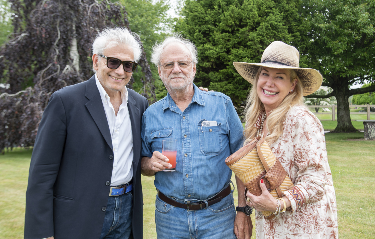 Rick Friedman, Louis Meisel and Cindy Lou Wakefield.