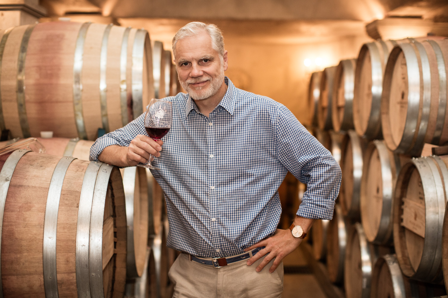 Wölffer Estate Winemaker Roman Roth. COURTESY WÖLFFER ESTATE VINEYARD