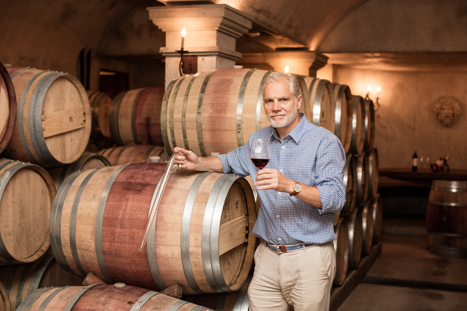 Wölffer Estate Winemaker Roman Roth. COURTESY WÖLFFER ESTATE VINEYARD