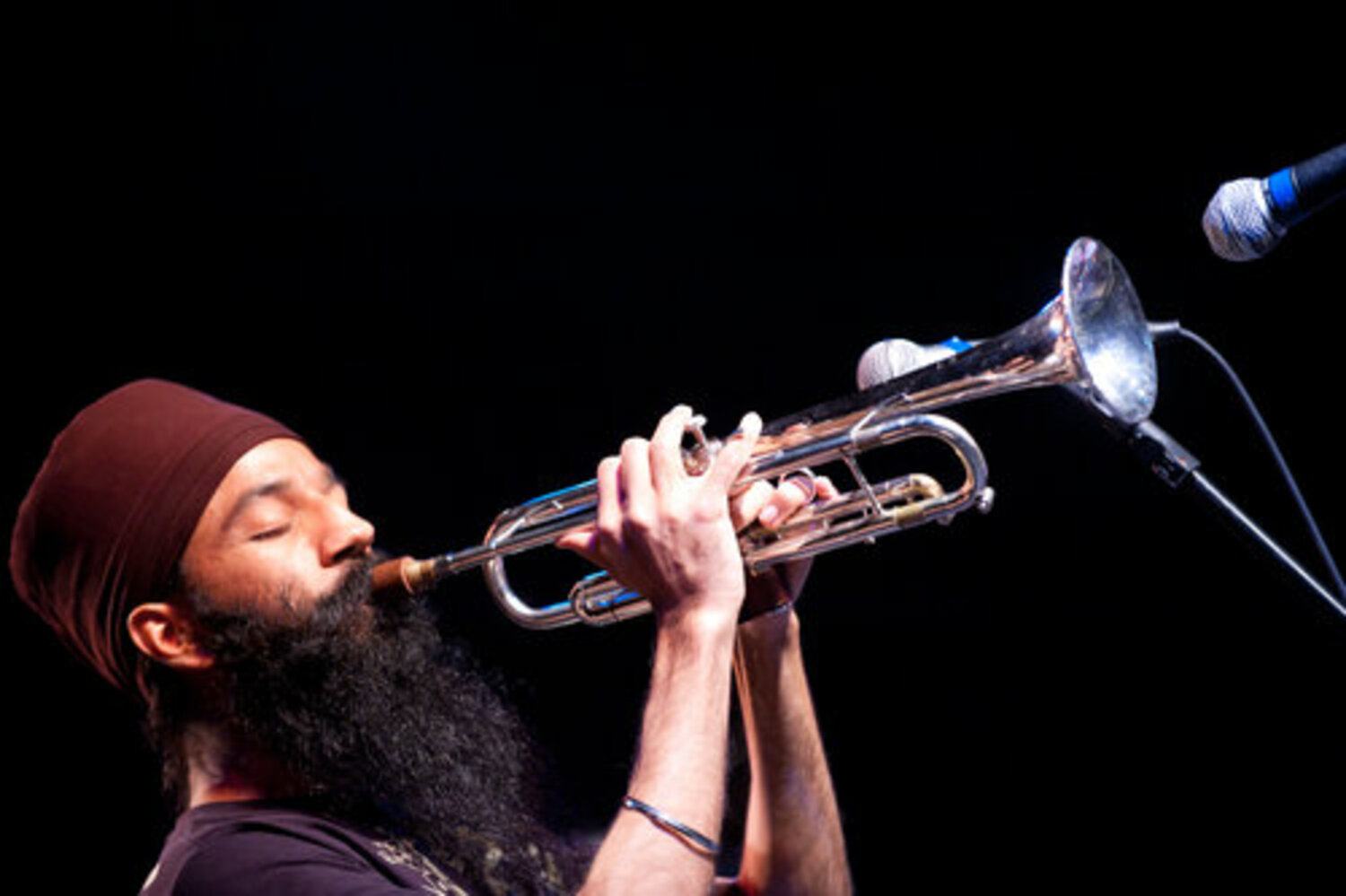 Punjabi trumpeter Sonny Singh performs at Hamptons Jazz Fest on July 27 at The Church.
LIZ MEDINA CHIOMENTI