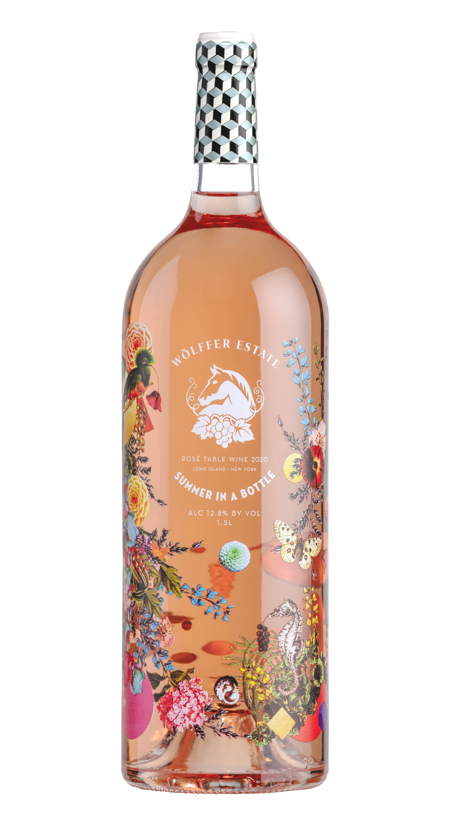 Wölffer Estate Vineyards Summer in a Bottle rosé.