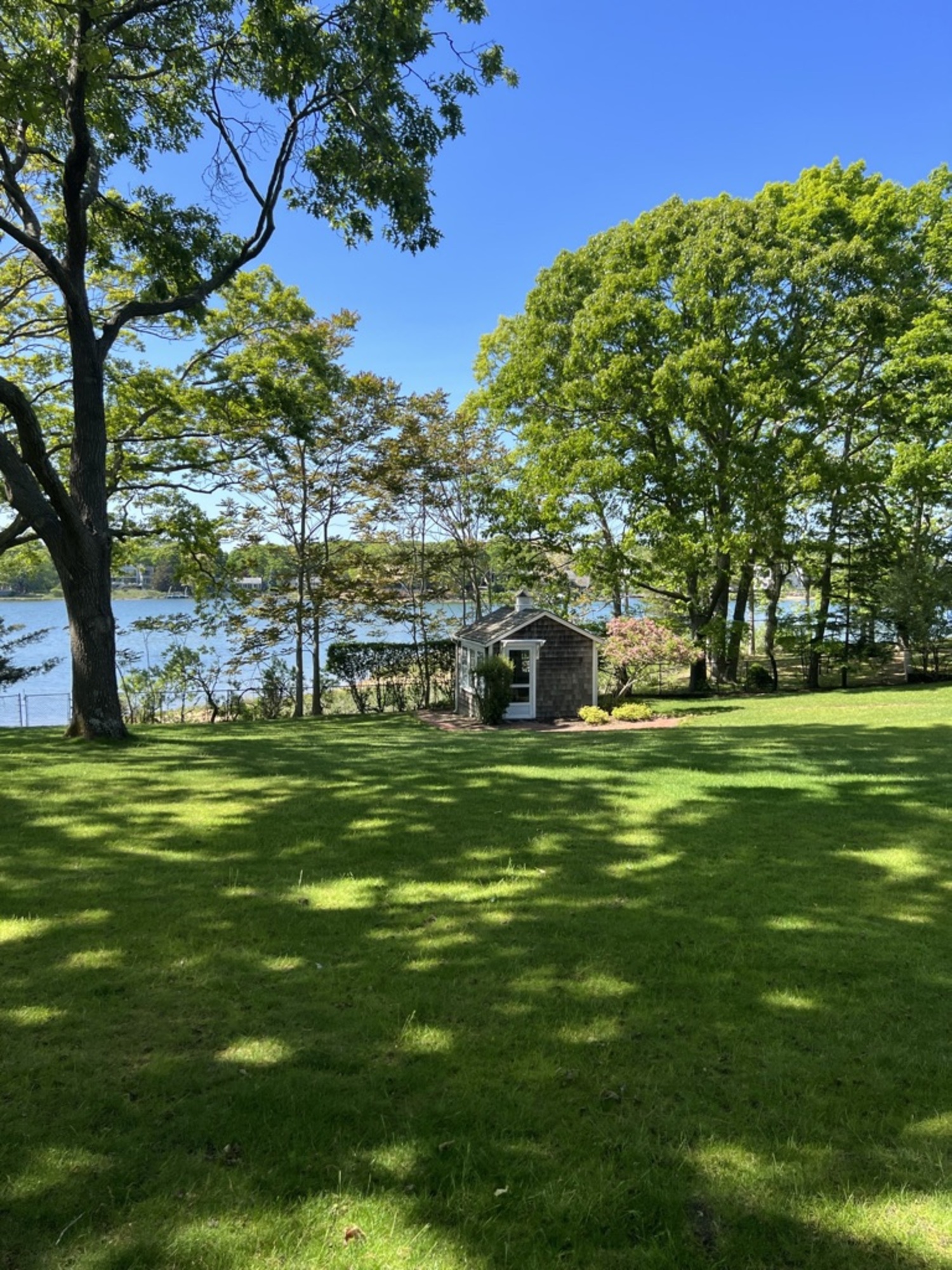 On the property, Steinbeck had a small cabin with two beds and a bathroom called 