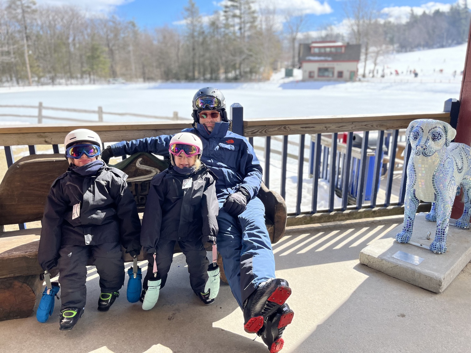 Skiing Wachusett Mountain. Hannah Selinger photo