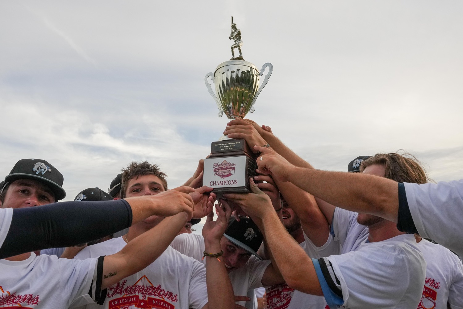 The Whalers hoisted their first-ever HCBL Championships last summer.    RON ESPOSITO