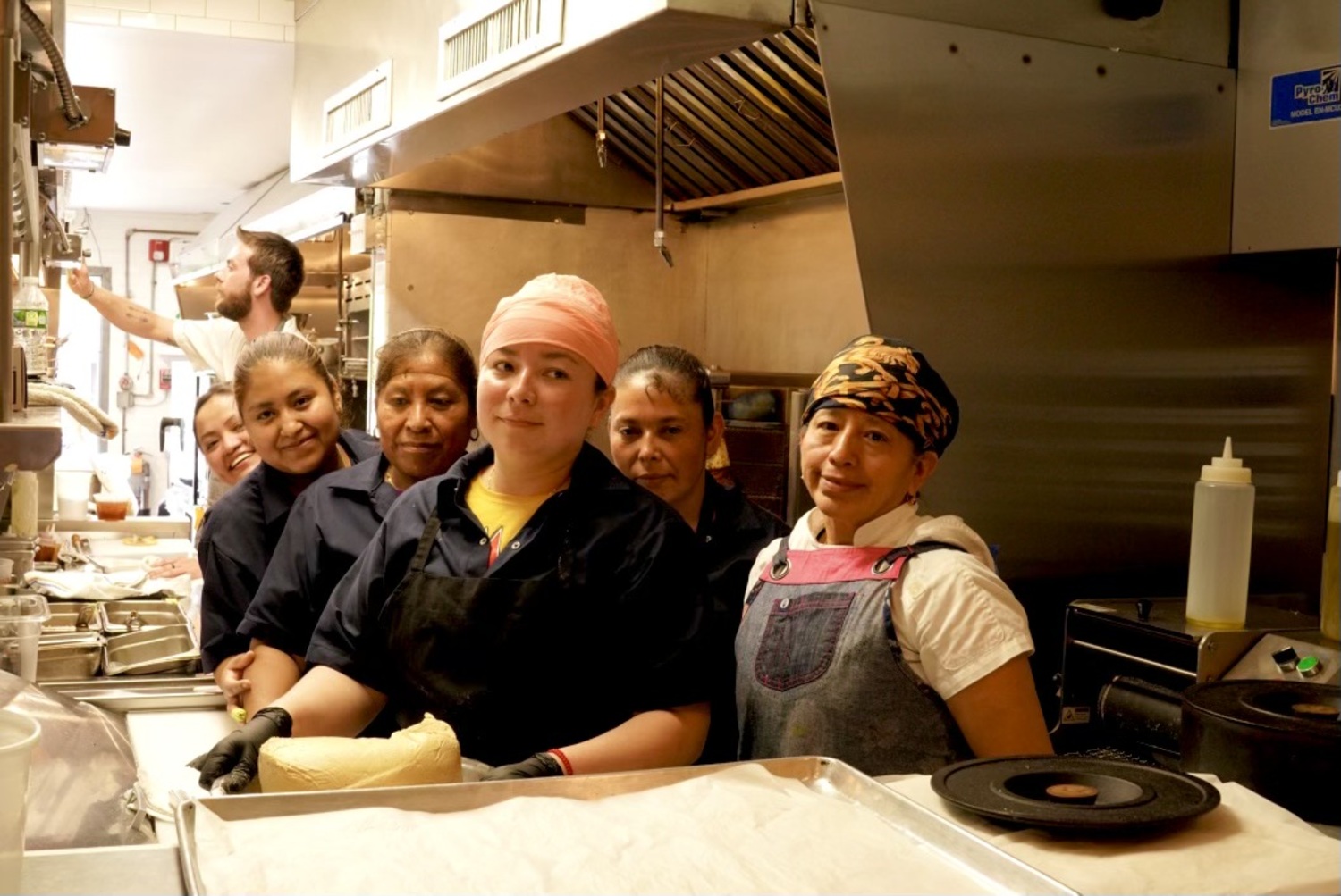 The staff at eLTacobar in Sag Harbor.  COURTESY ELTACOBAR-SAG HARBOR