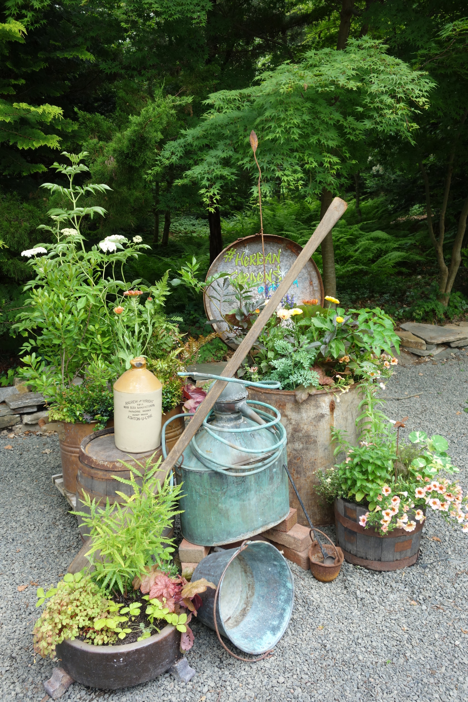 By Peconic River Herb Firm.  COURTESY LONGHOUSE RESERVE