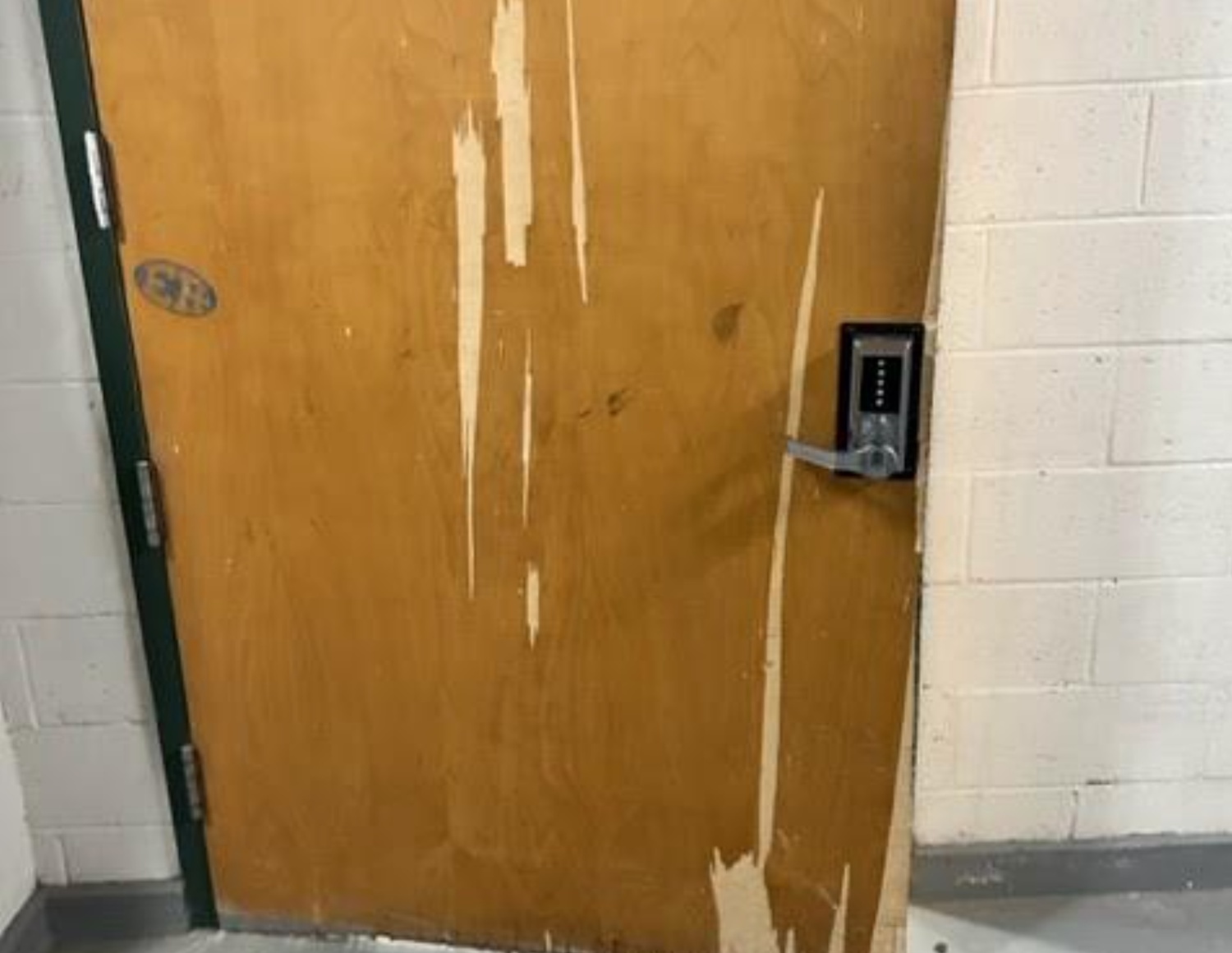 Old interior and exterior doors at East Hampton High School and John M. Marshall Elementary School, along with their hardware, need replacing. EAST HAMPTON SCHOOL DISTRICT