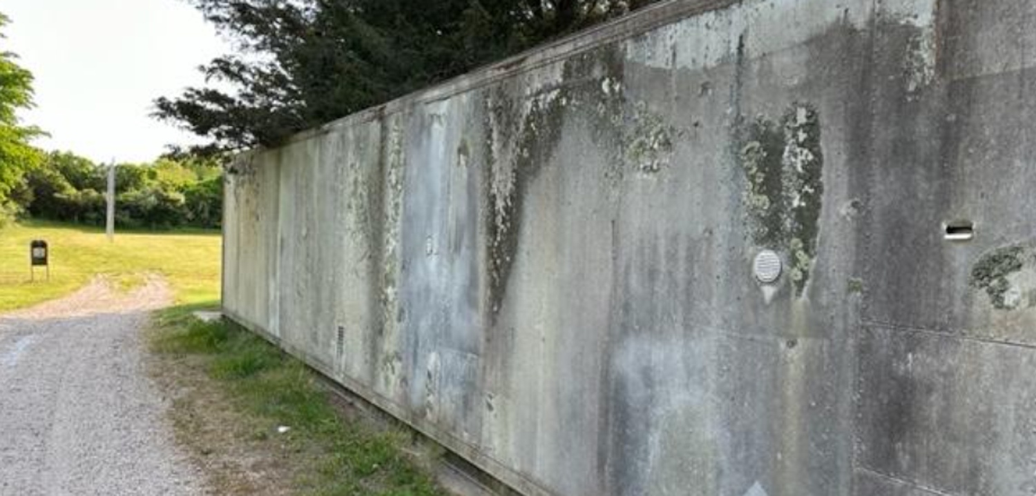 The football locker at East Hampton High School is rusted and no longer waterproof and is in need of replacement. EAST HAMPTON SCHOOL DISTRICT