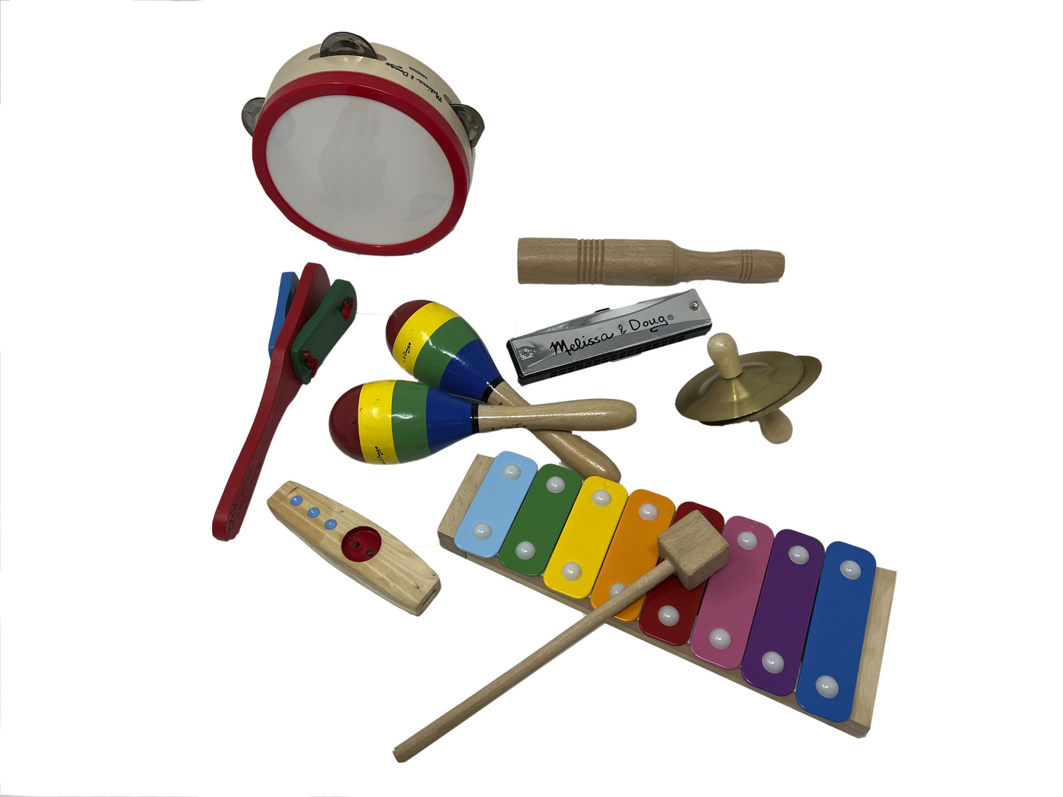 Borrow these children's musical instruments from the Westhampton Free Library and you might land a gig playing in Jimmy Fallon's band on 