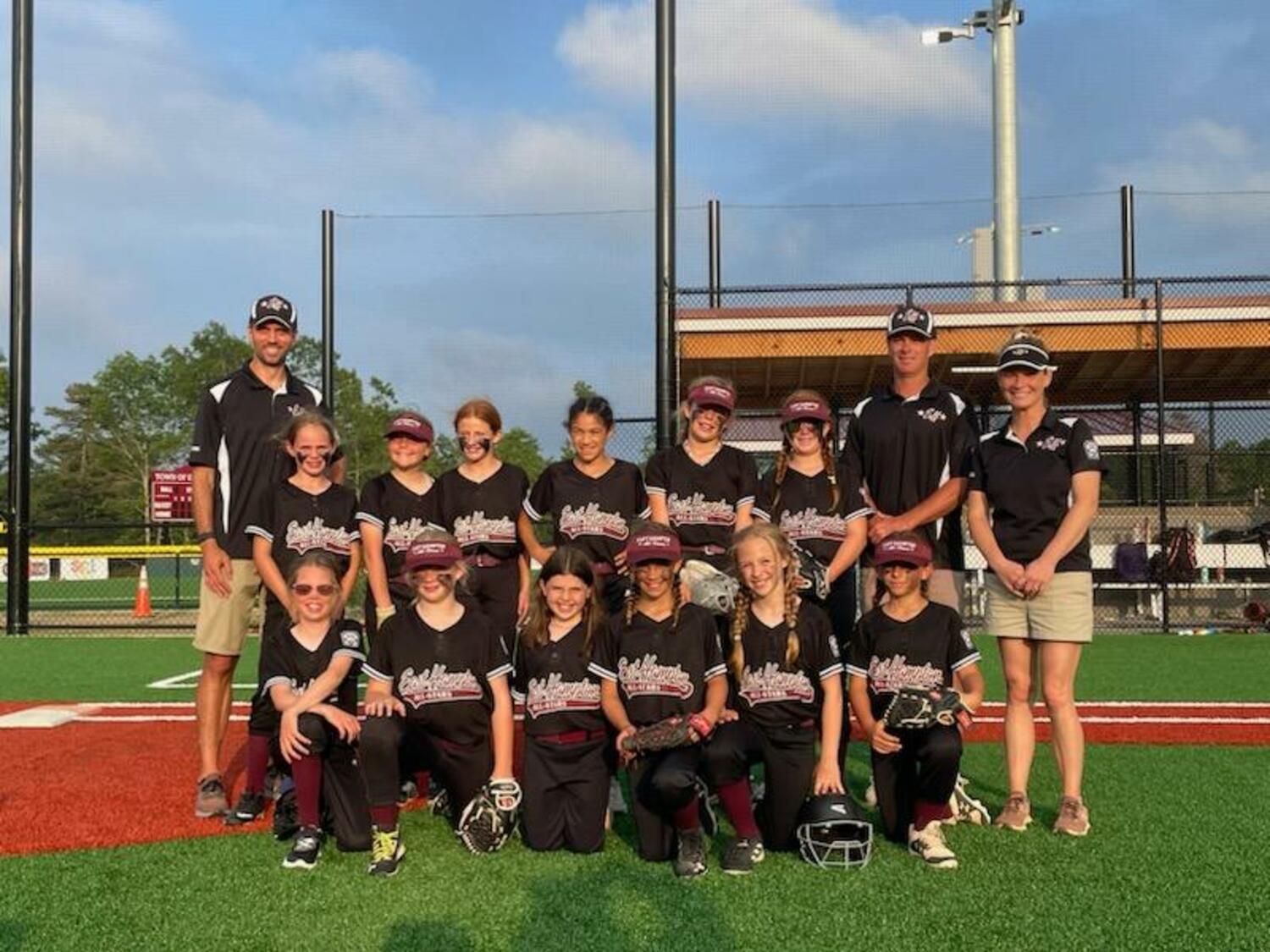 This year’s 10U softball All-Stars included Madeline Abran, Addison Cinelli, Mia Coppola, Avery Dalene, Ava Duryea-Kelly, Audrey Hildreth, Siena Kinney, Ann Peterson, Sage Quackenbush, Evelyn Sanders, Sophia Schuerlein and Charlotte Vickers. The team was managed by John Cinelli who was assisted by Erin Abran and Sean Kinney.